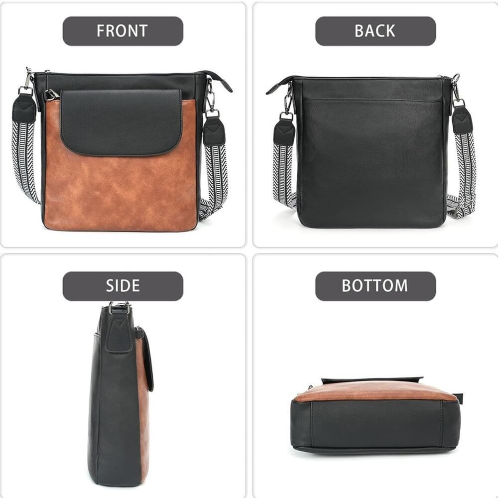 Crossbody Purses for Women, Multi Pocket Anti Theft Bags for Travel Adjustable - Picture 6 of 6